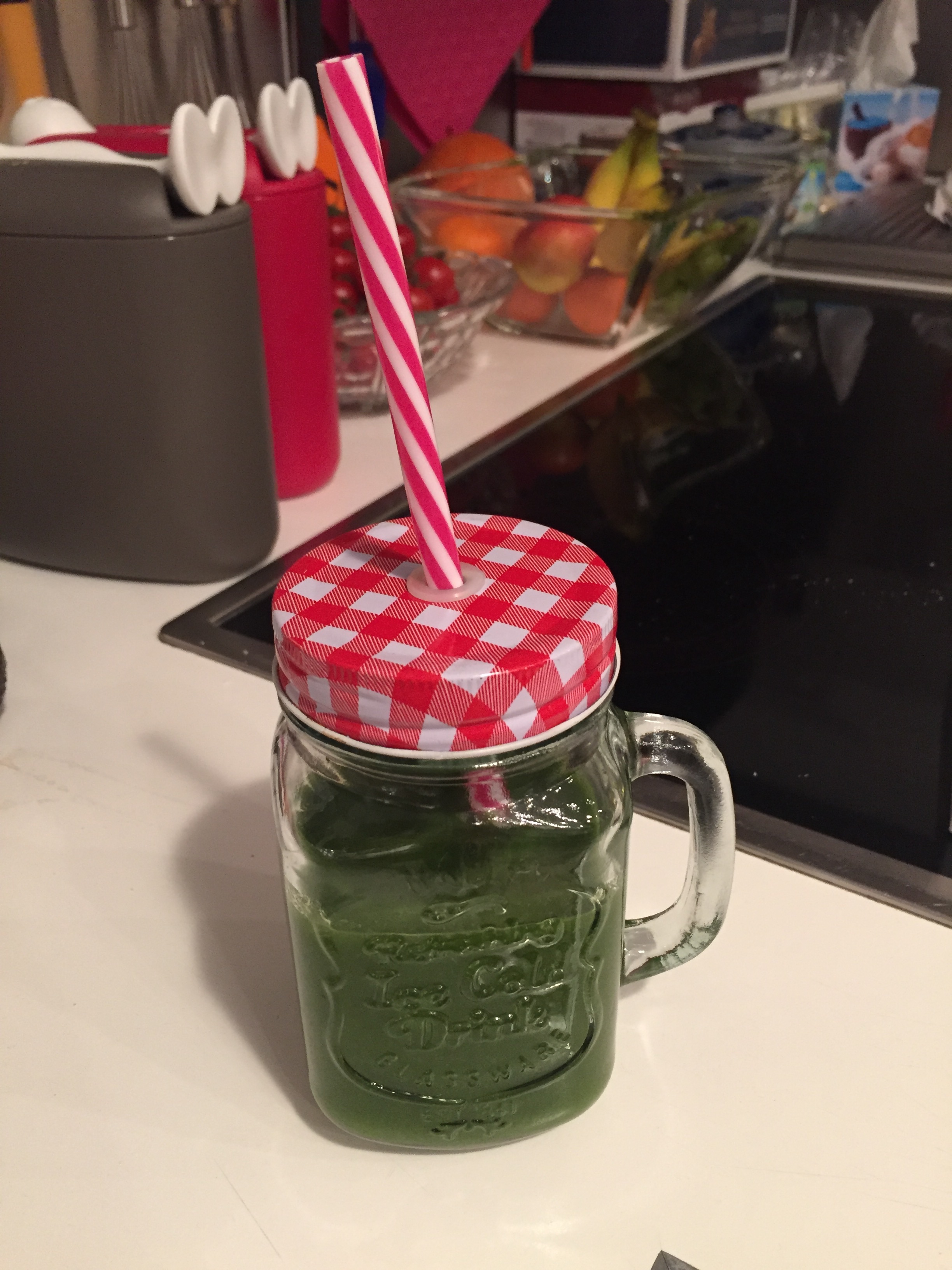 Grüner Smoothie LCHF ketogen glutenfrei