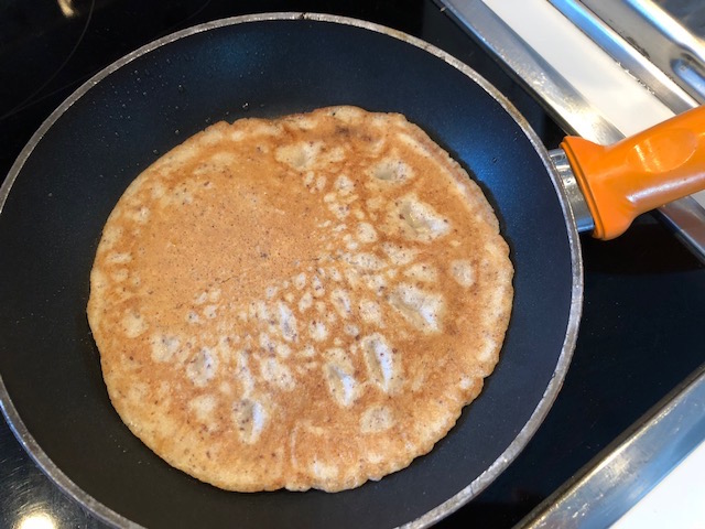 Mandelpfannkuchen LCHF ketogen glutenfrei