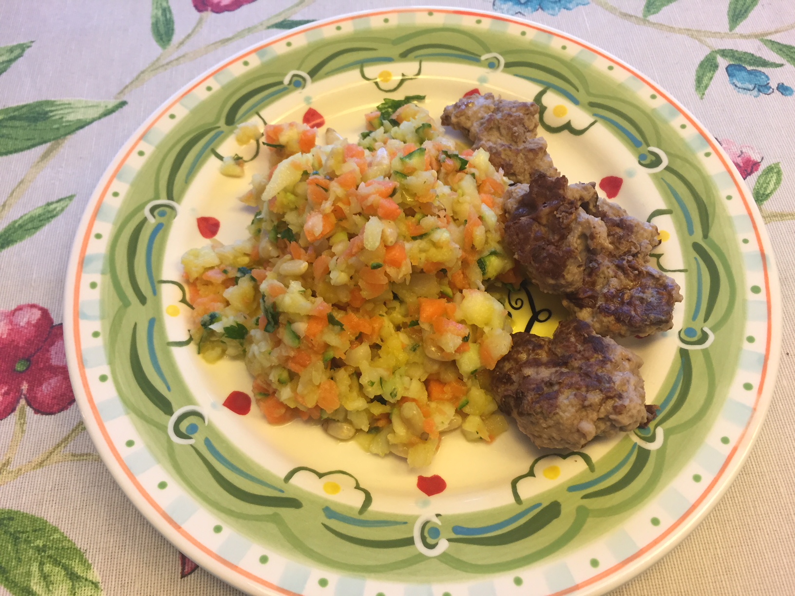 Spitzkohl-Nudeln mit Lachssauce LCHF ketogen glutenfrei