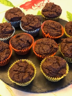 Schoko-Muffins (low carb und glutenfrei) LCHF ketogen glutenfrei