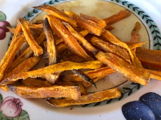 Süßkartoffel-Pommes 2 LCHF ketogen glutenfrei